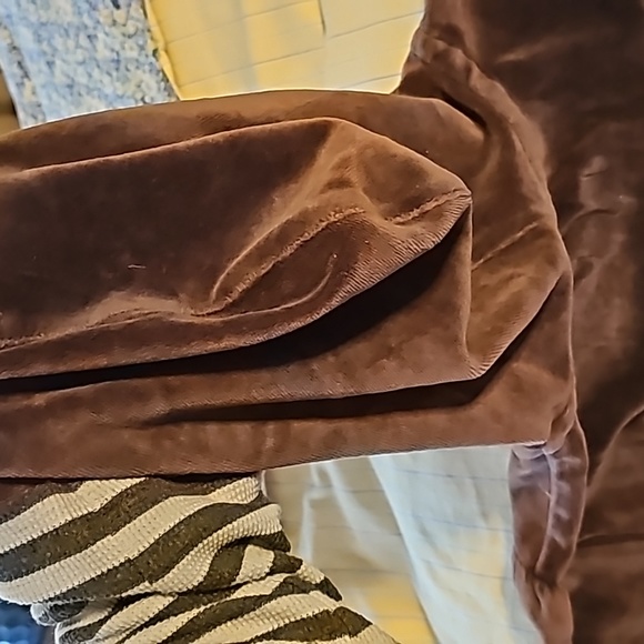 Calvin Klein Brown Velour Hoodie Jacket Size XL - Picture 7 of 12